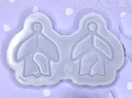 Stained Glass Style Tulip  Reusable Drop Silicone Mould - Mould Only