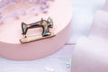 Sewing Machine Pin Badge