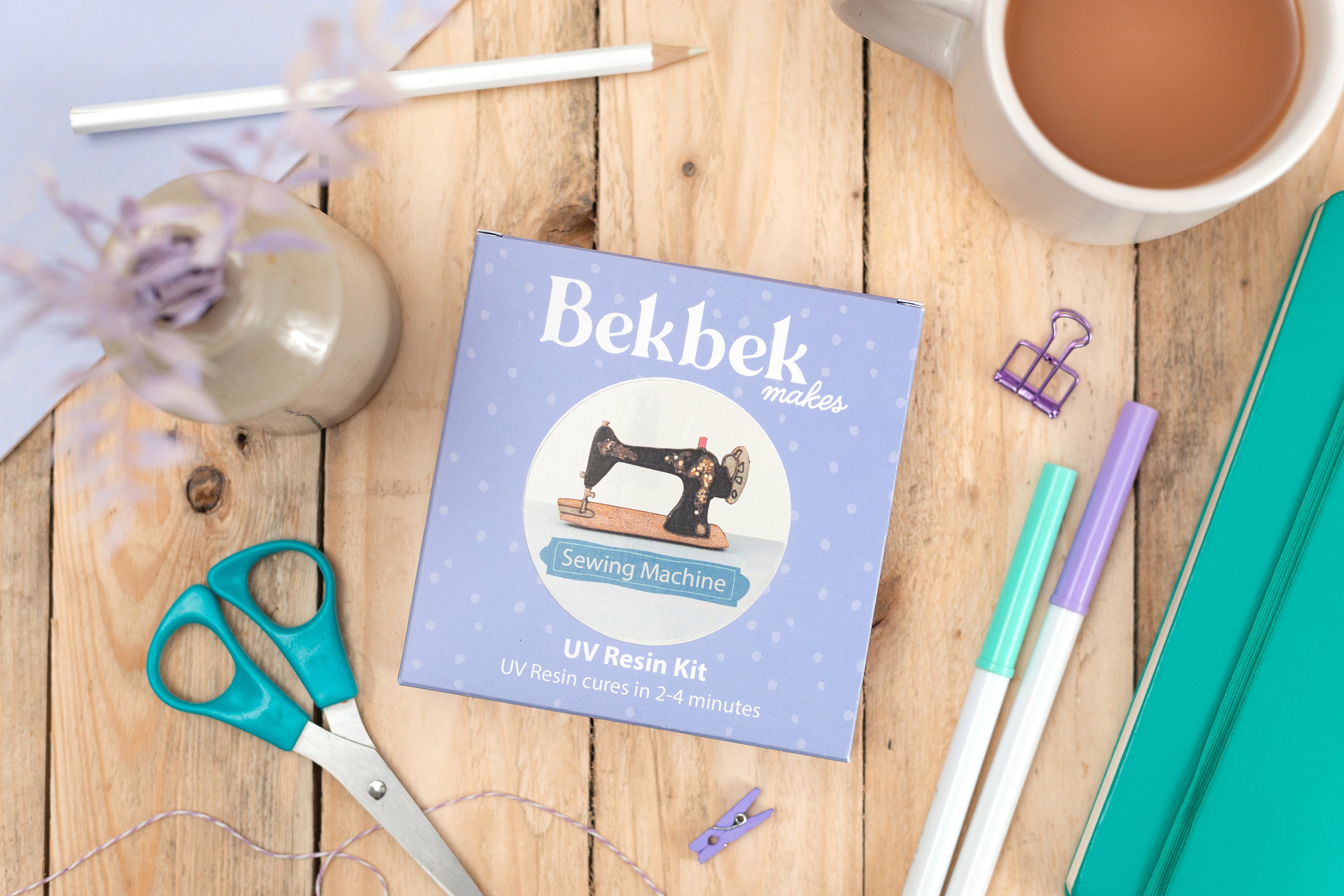 Sewing Machine Pin UV Resin Kit