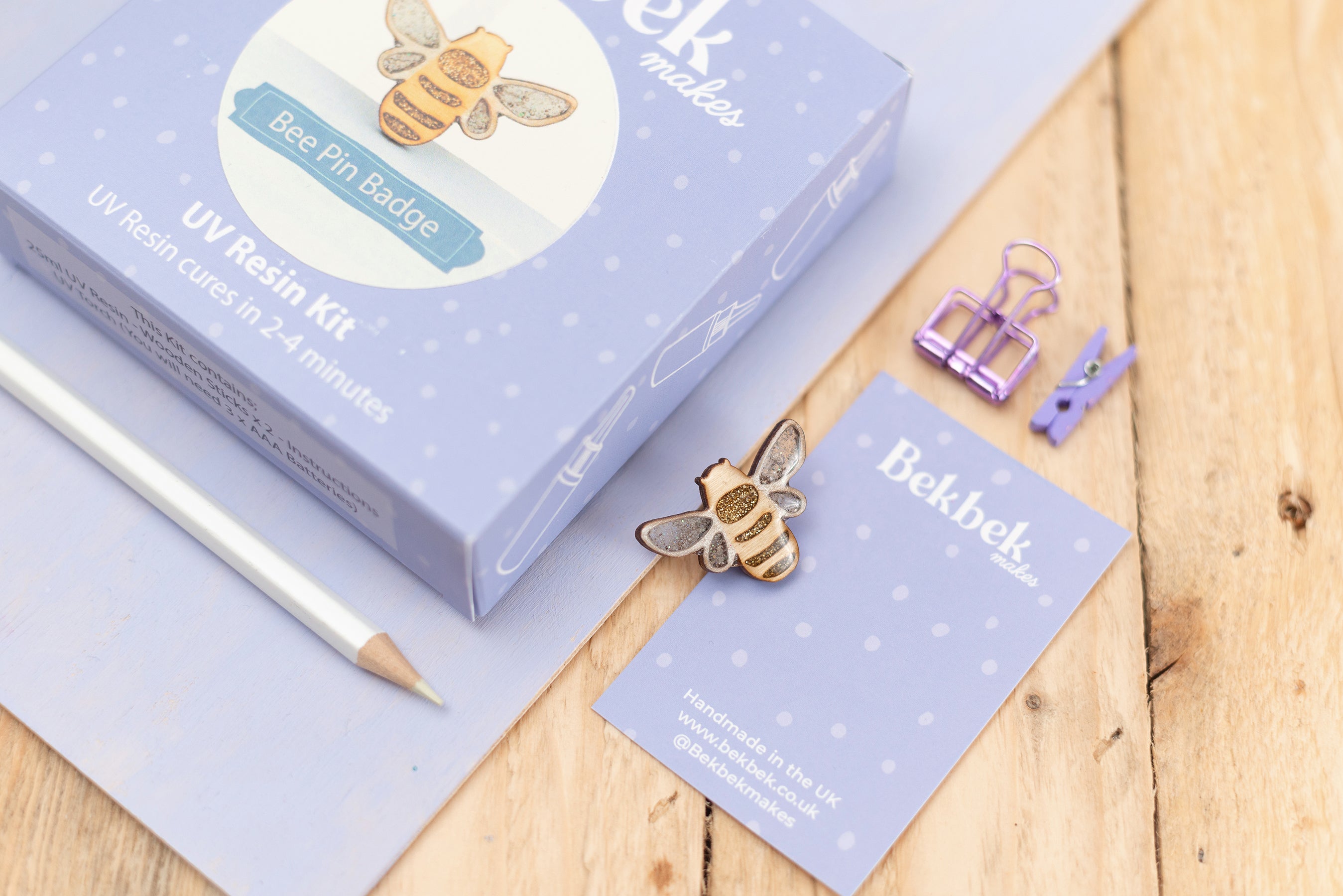Bee Pin UV Resin Kit