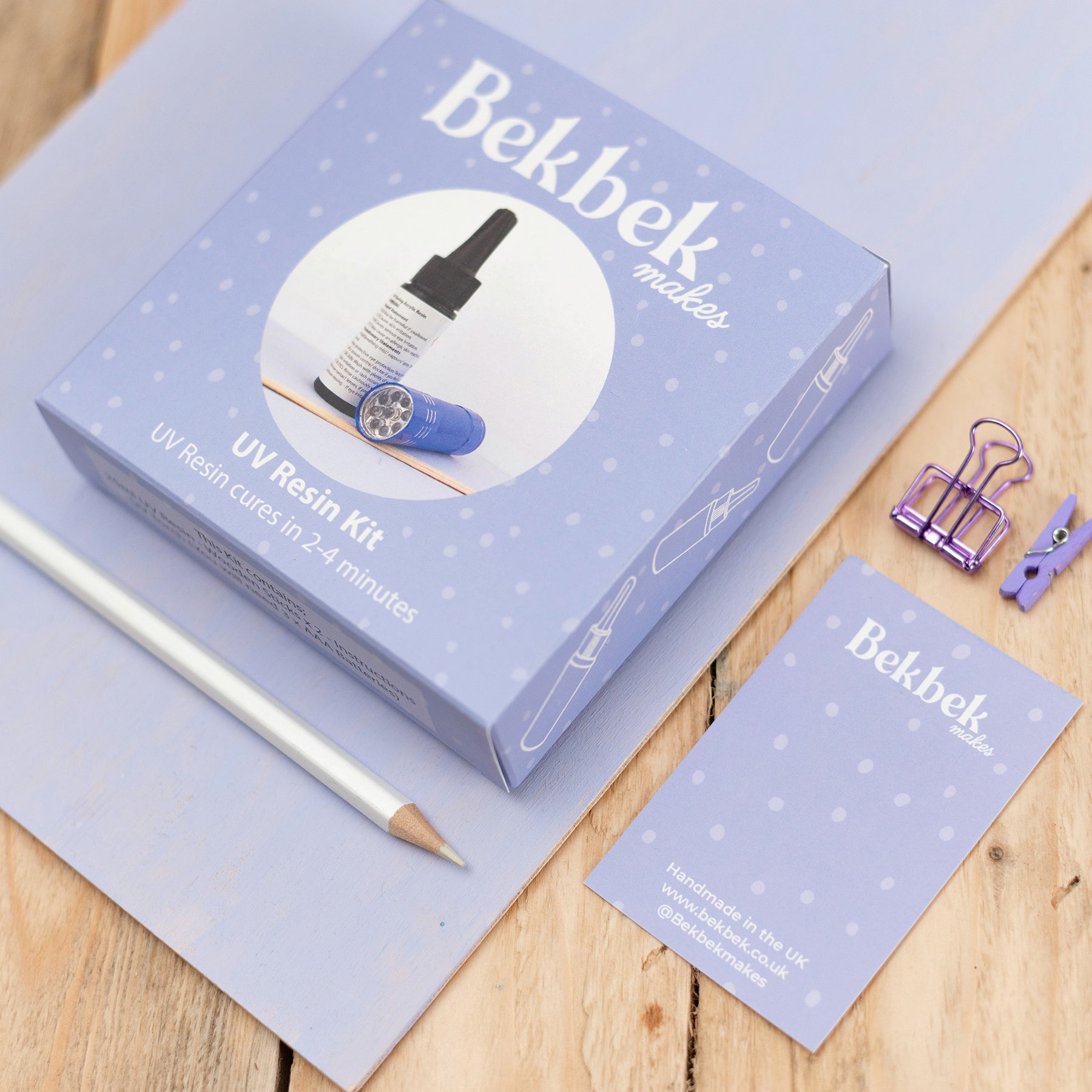 UV Resin/ UV Glaze Starter Kit