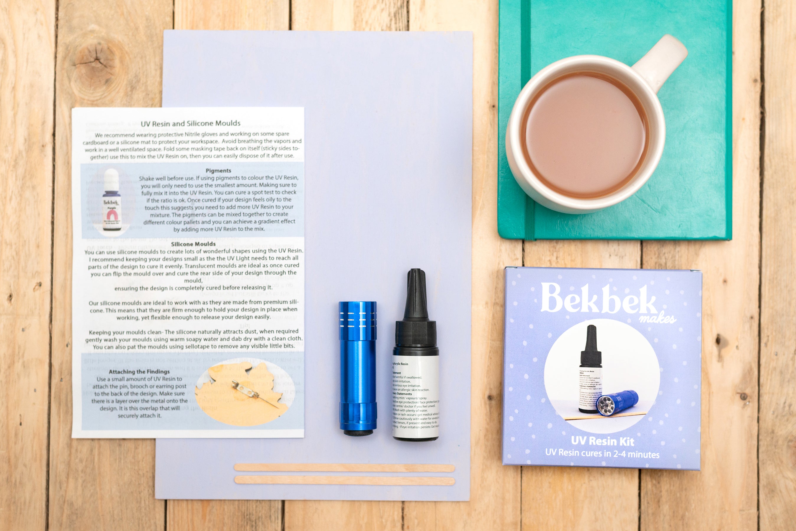 UV Resin/ UV Glaze Starter Kit
