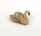 Swan Pin Badge