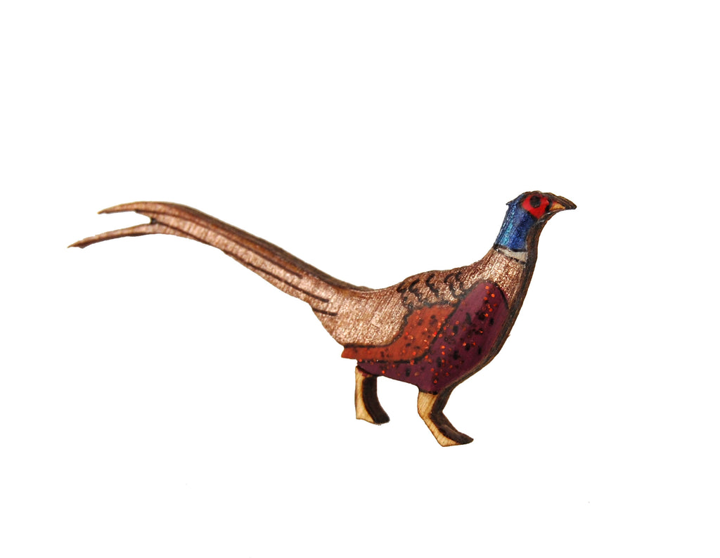 Phesant Pin Badge