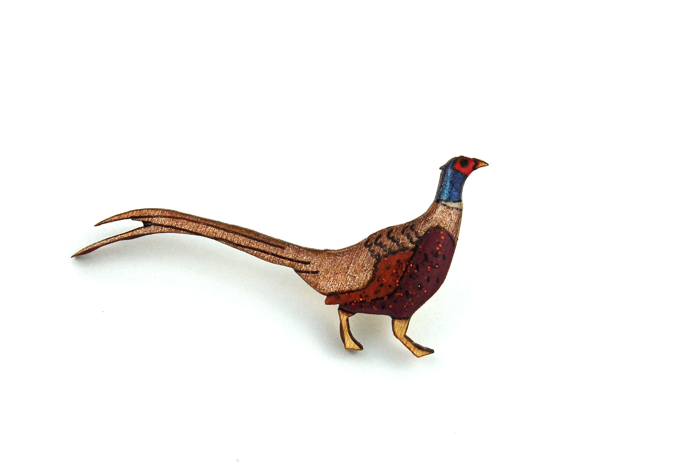 Phesant Pin Badge