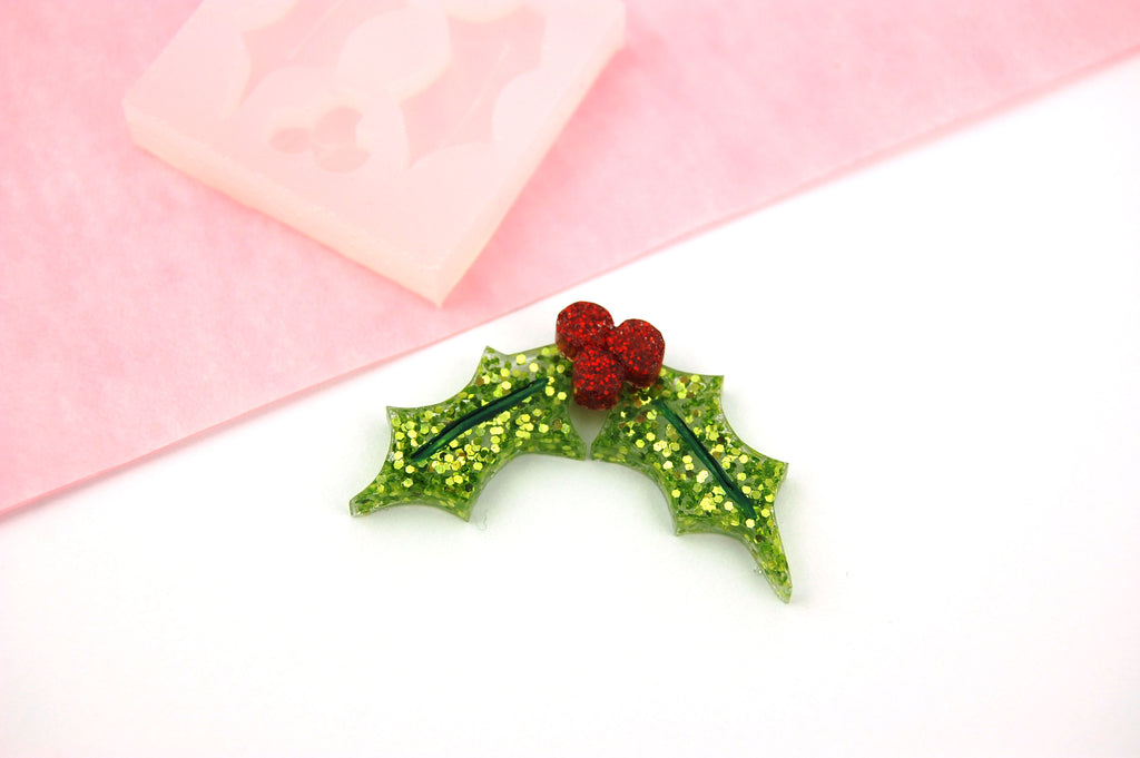 Holly & Berries Reusable Silicone Mould