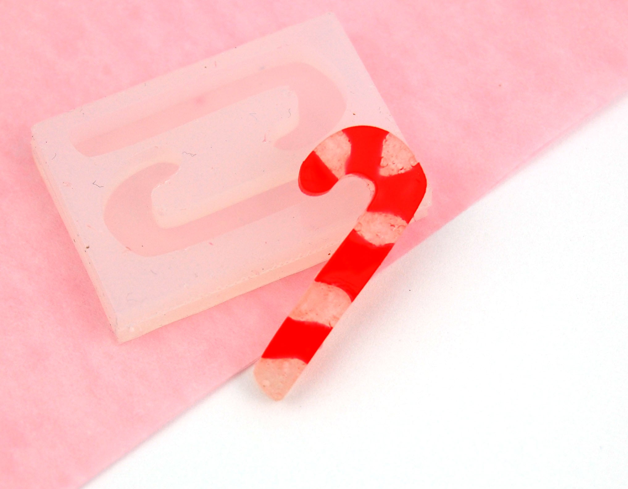 Candy Cane Reusable Silicone Mould