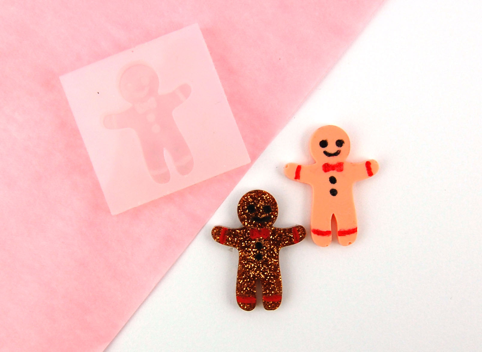 Gingerbread Man Reusable Silicone Mould