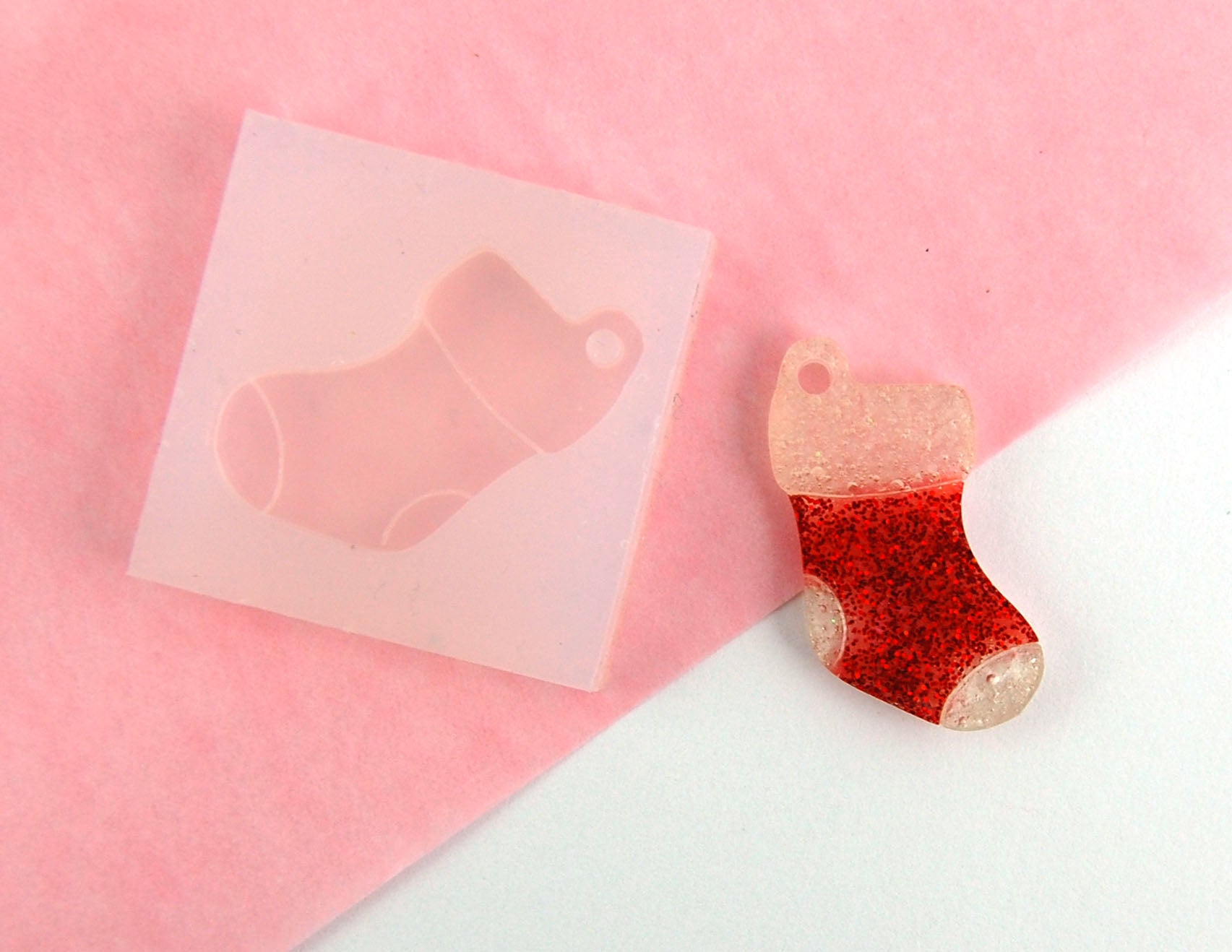Christmas Stocking Reusable Silicone Mould