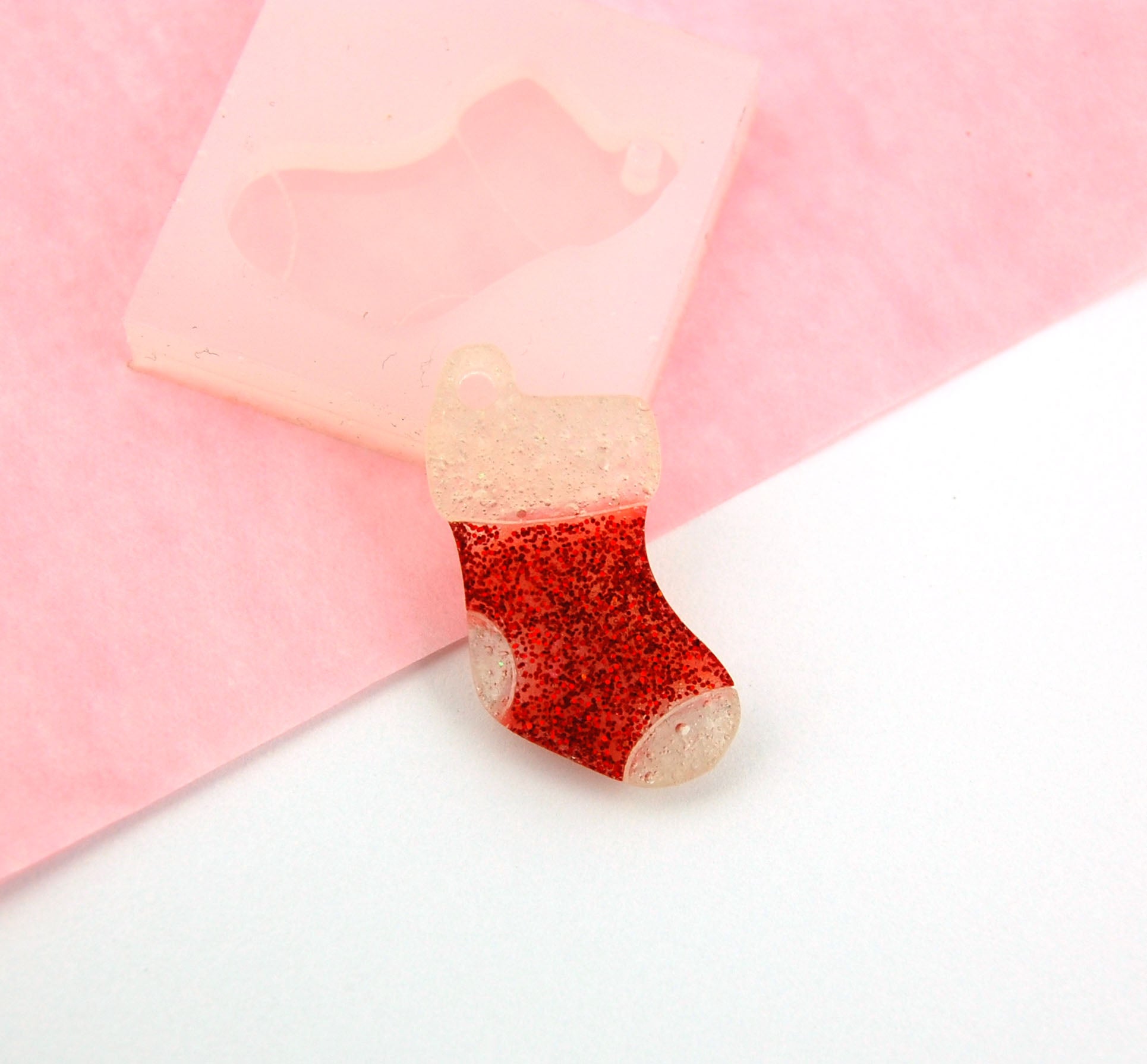 Christmas Stocking Reusable Silicone Mould