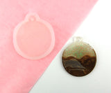 Large Circle Reusable Silicone Mould (Bauble/ Necklace)