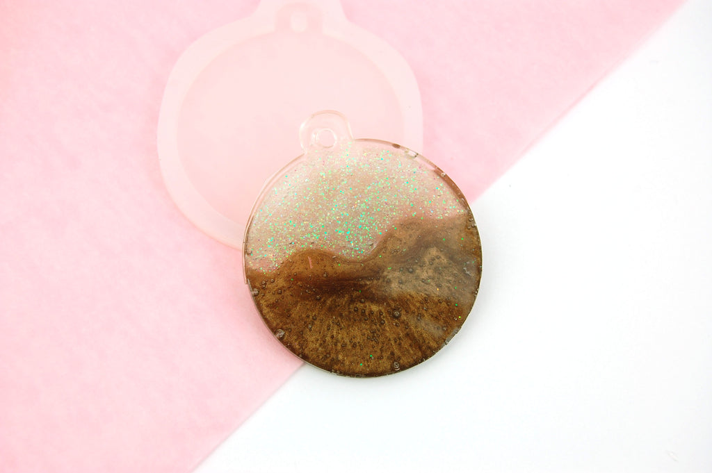 Large Circle Reusable Silicone Mould (Bauble/ Necklace)