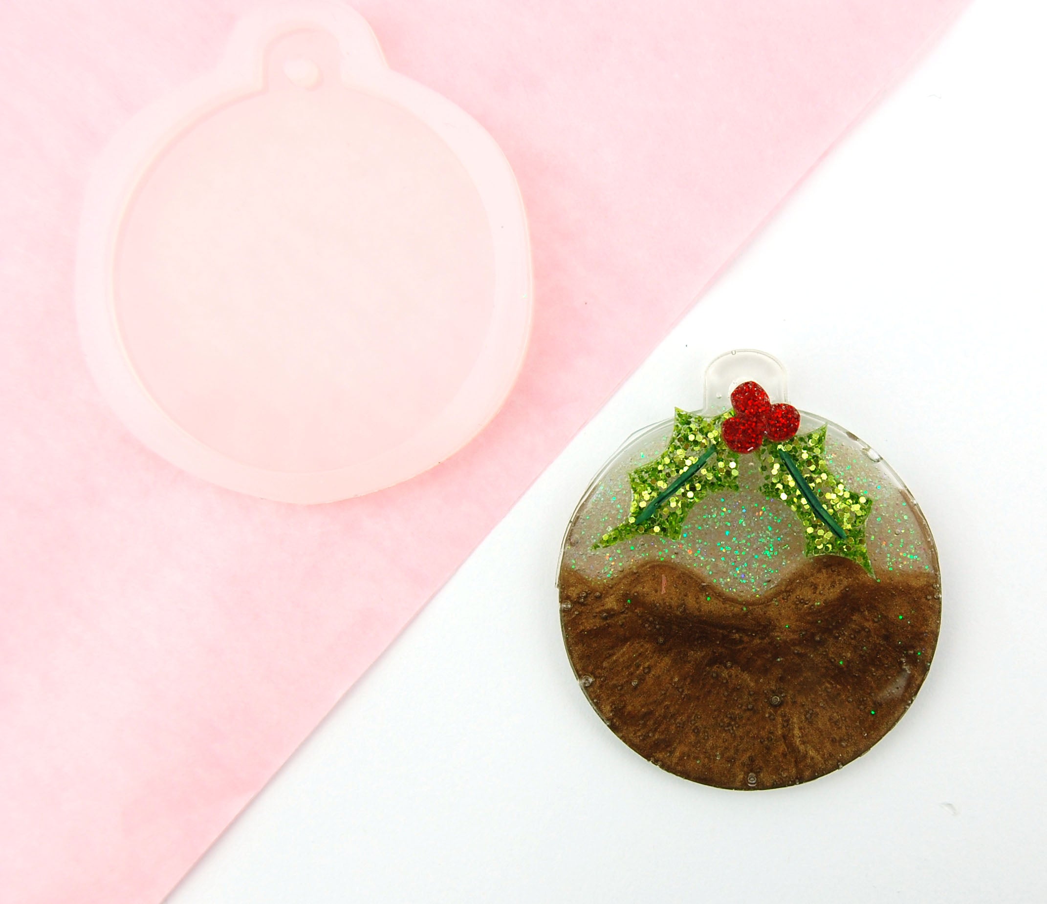Large Circle Reusable Silicone Mould (Bauble/ Necklace)