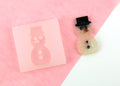 Snowman Reusable Silicone Mould