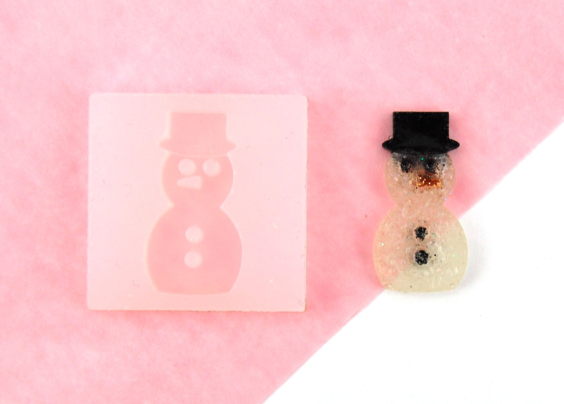 Snowman Reusable Silicone Mould