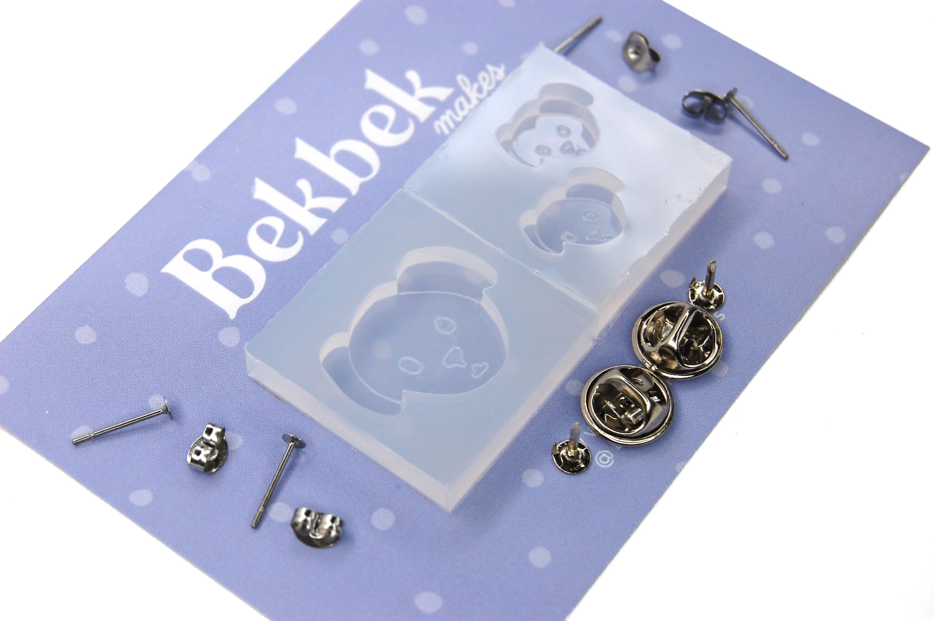 Puppy Dog Reusable Silicone Moulds - Big and Small