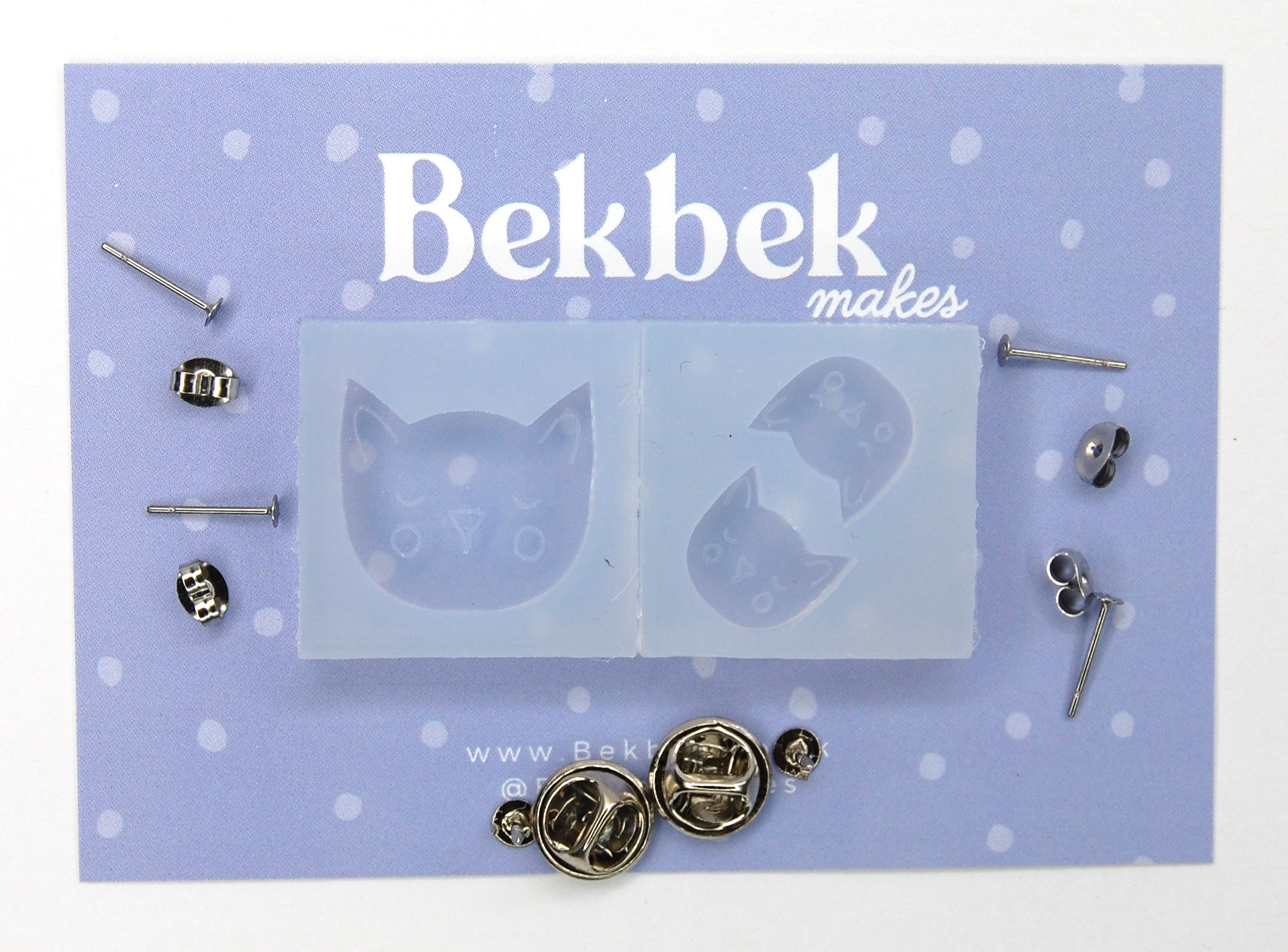 Kitten Reusable Silicone Moulds - Big and Small