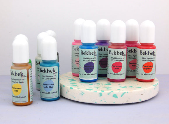 Pearlescent Pigments for UV Resin