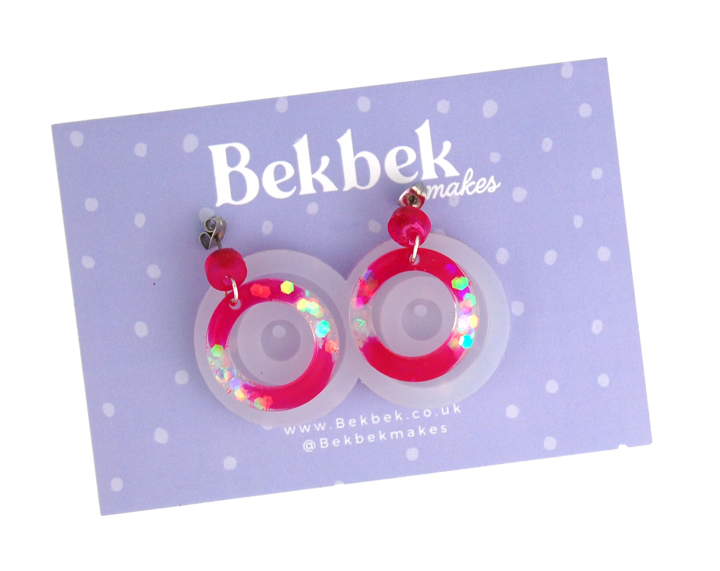 Round Earrings Reusable Silicone Moulds