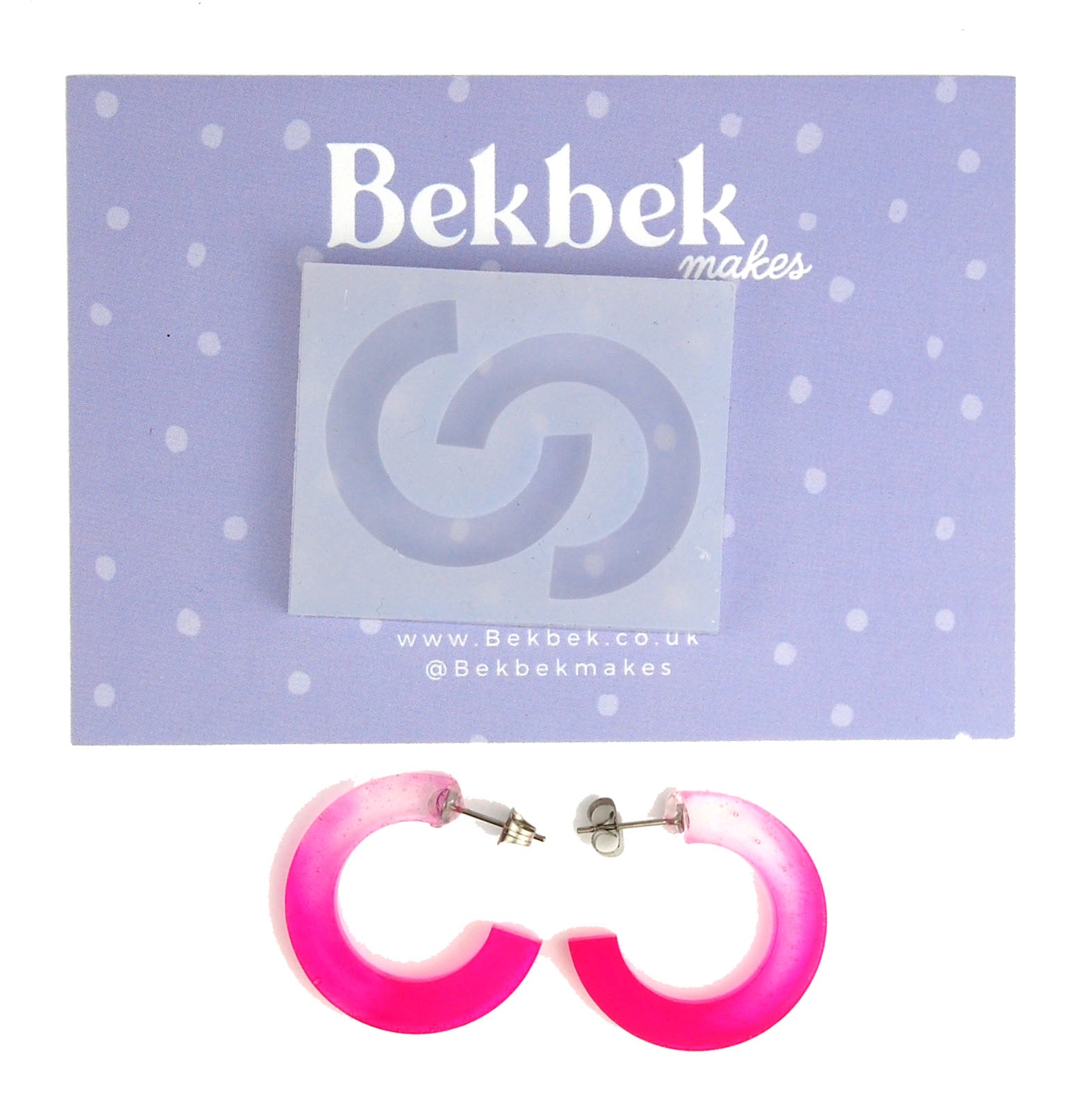 Curved Earrings Reusable Silicone Moulds