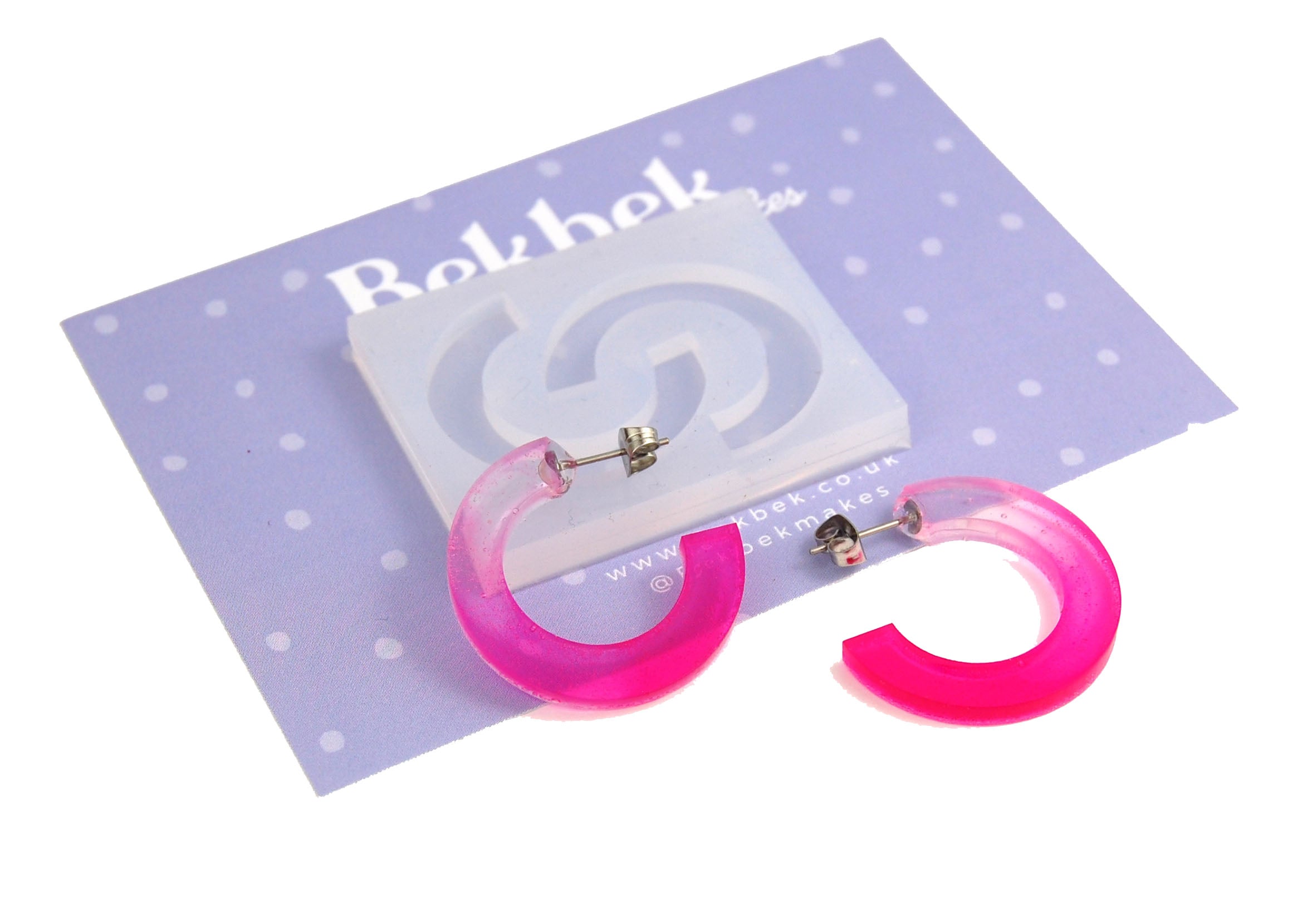 Curved Earrings Reusable Silicone Moulds