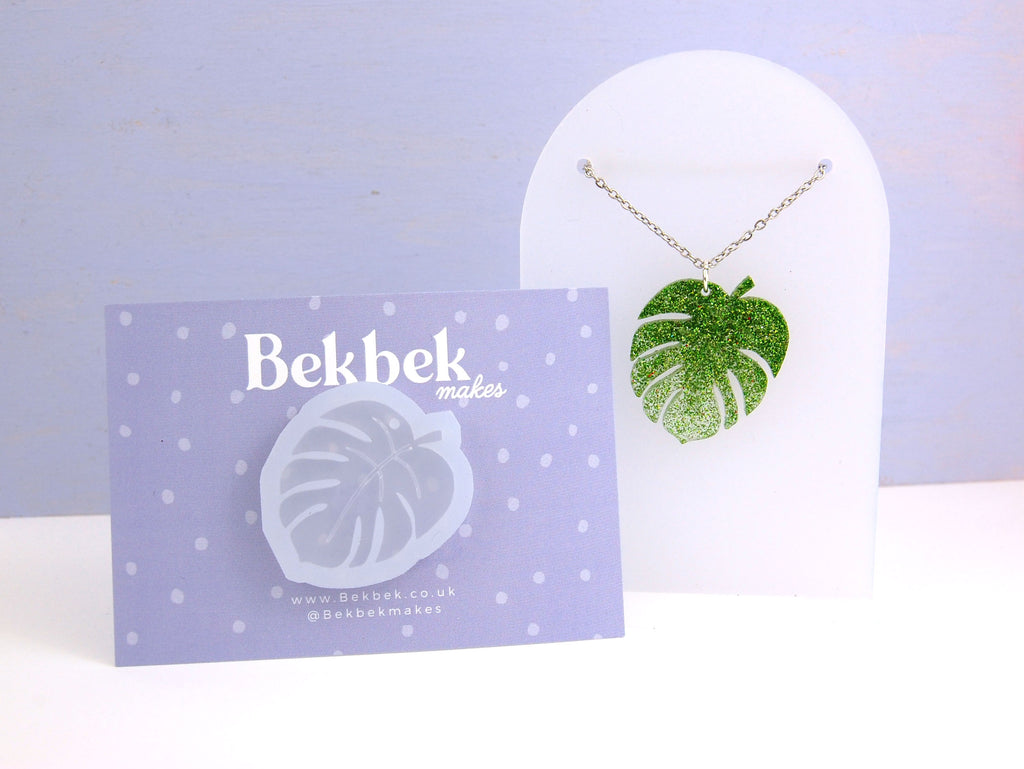 Large Tropical Leaf Reusable Silicone Mould