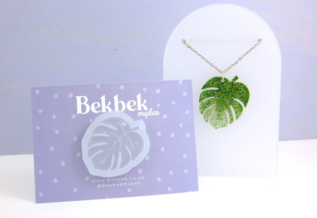 Large Tropical Leaf Reusable Silicone Mould
