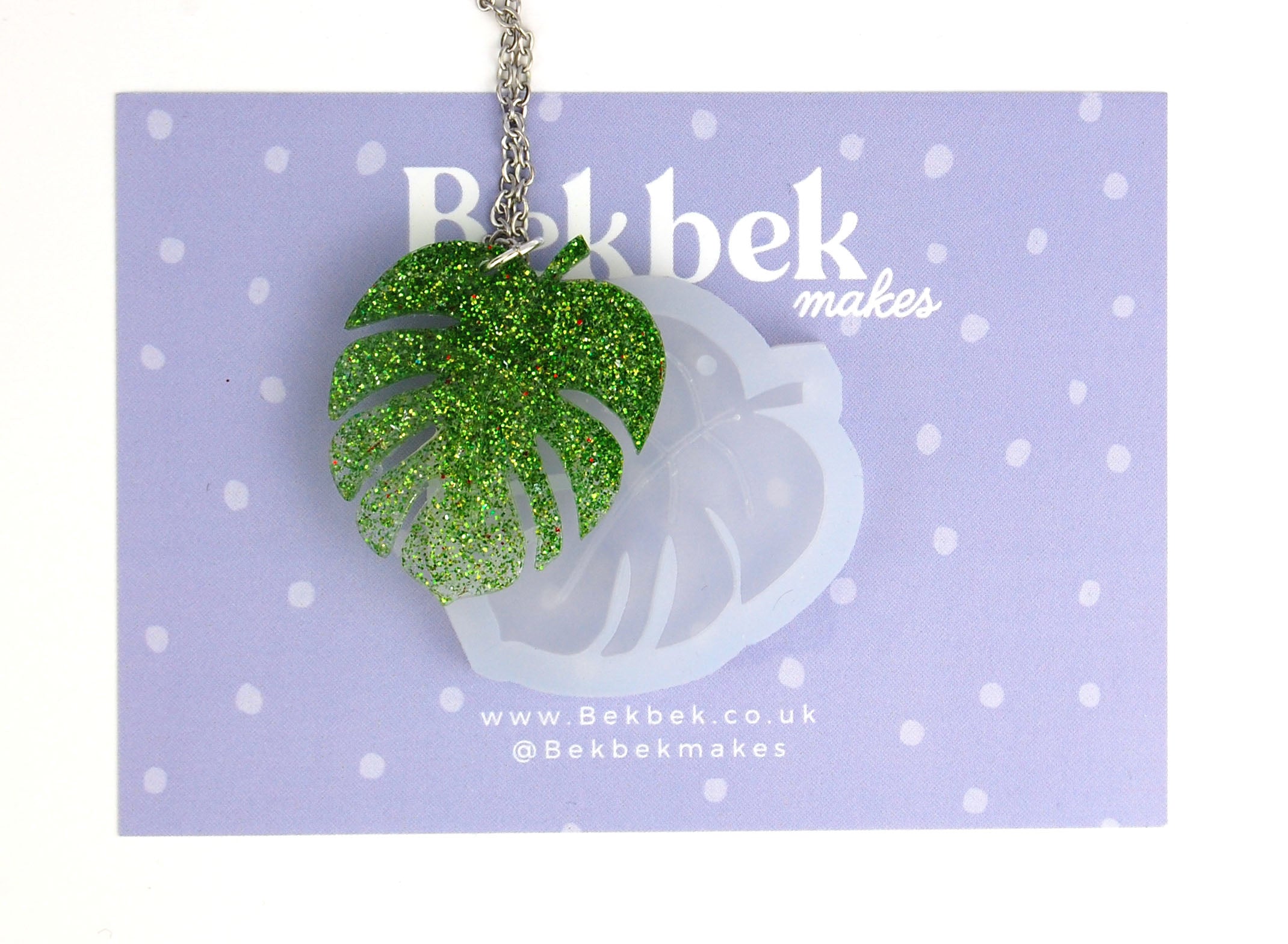 Large Tropical Leaf Reusable Silicone Mould