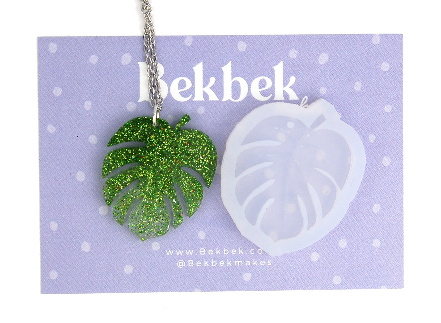 Large Tropical Leaf Reusable Silicone Mould
