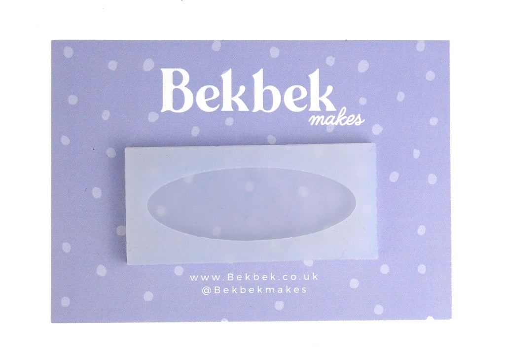 Oval Reusable Silicone Mould