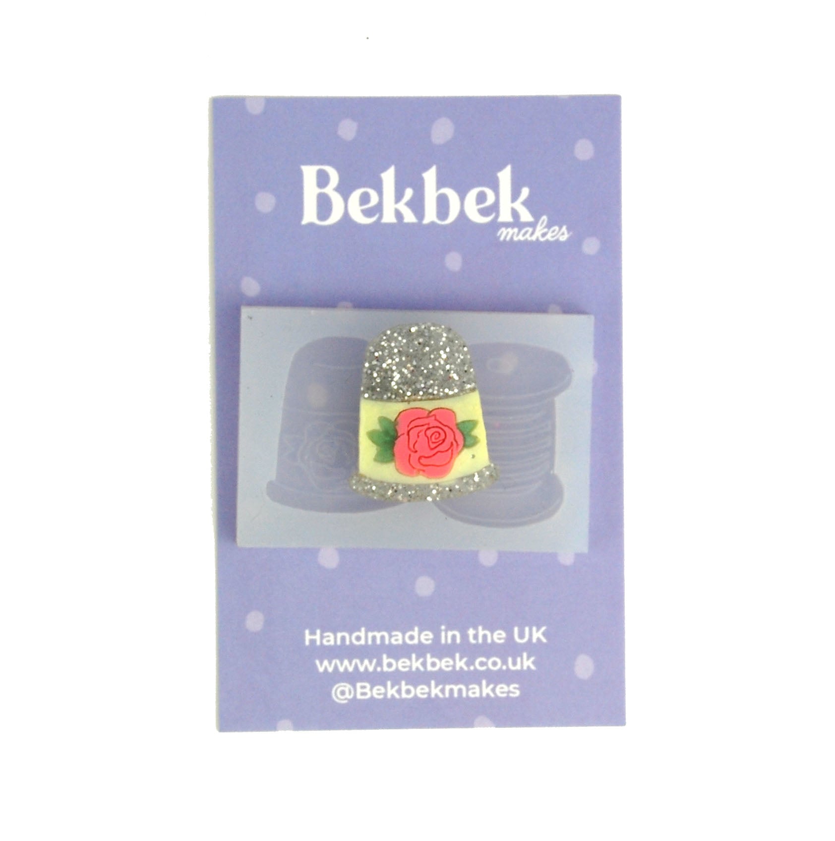 Cotton Reel & Thimble Needle Minder Reusable Silicone Mould