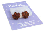 Maple Leaf Earrings Reusable Silicone Mould