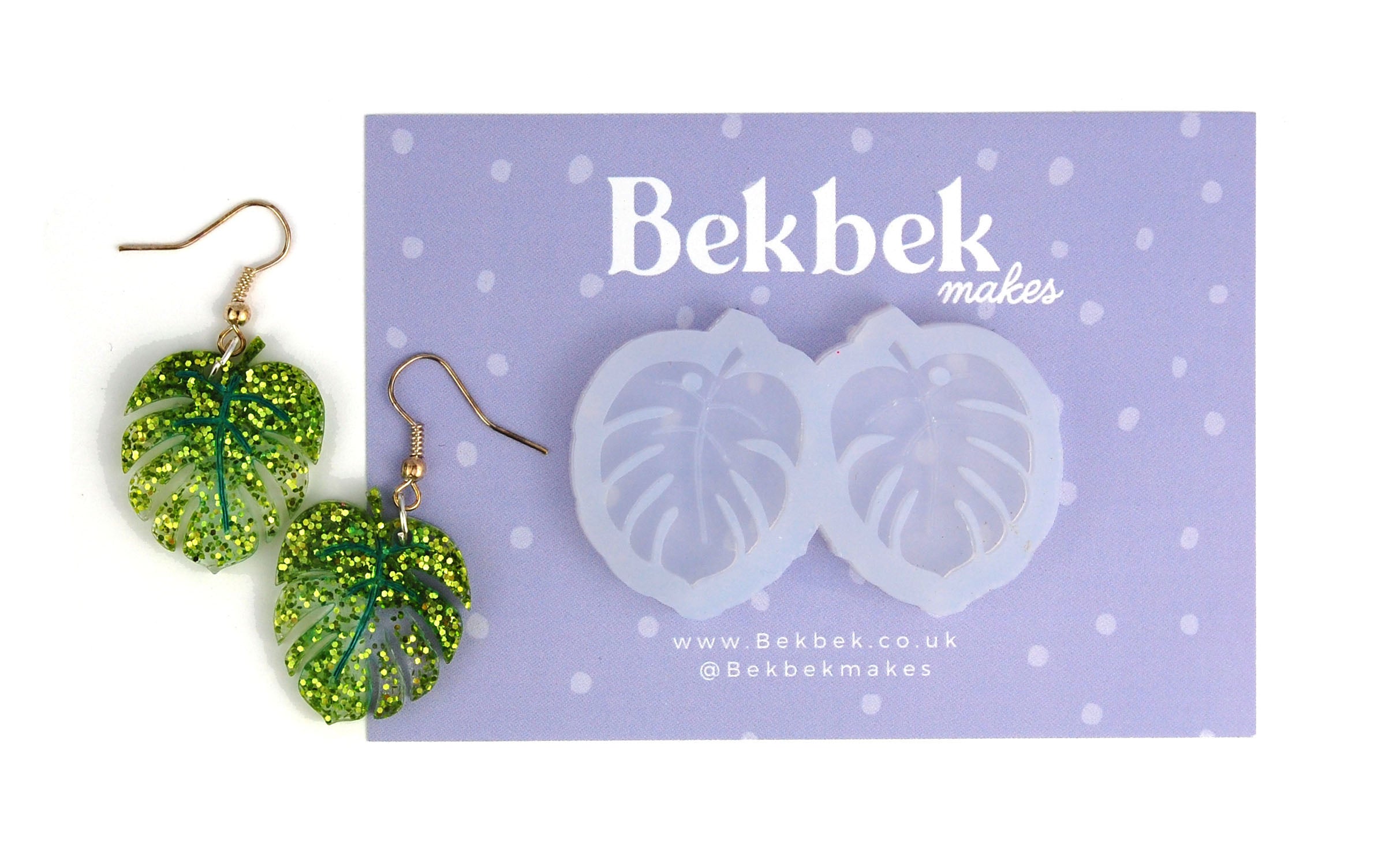 Medium Tropical Leaf Reusable Silicone Mould