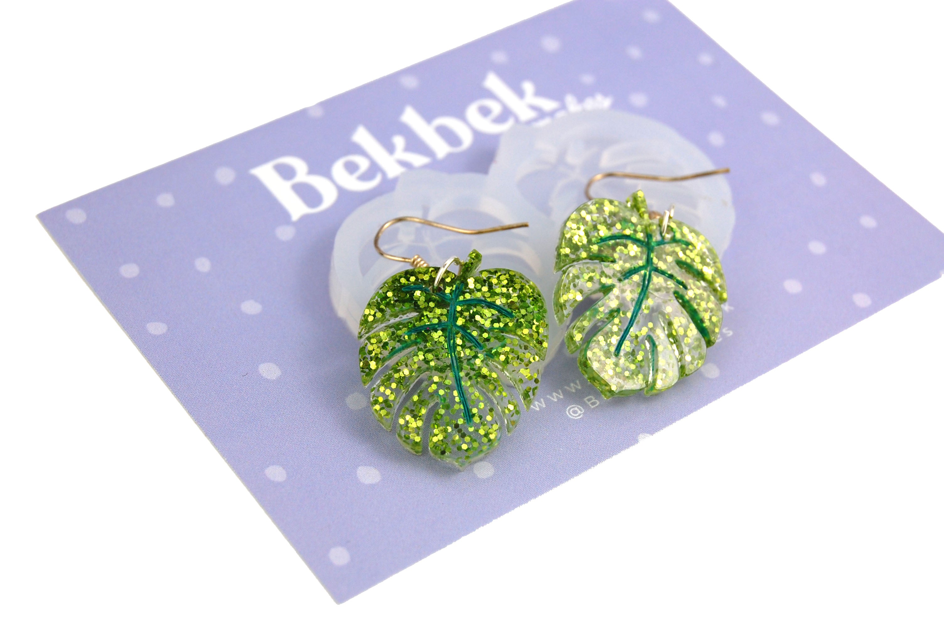 Medium Tropical Leaf Reusable Silicone Mould