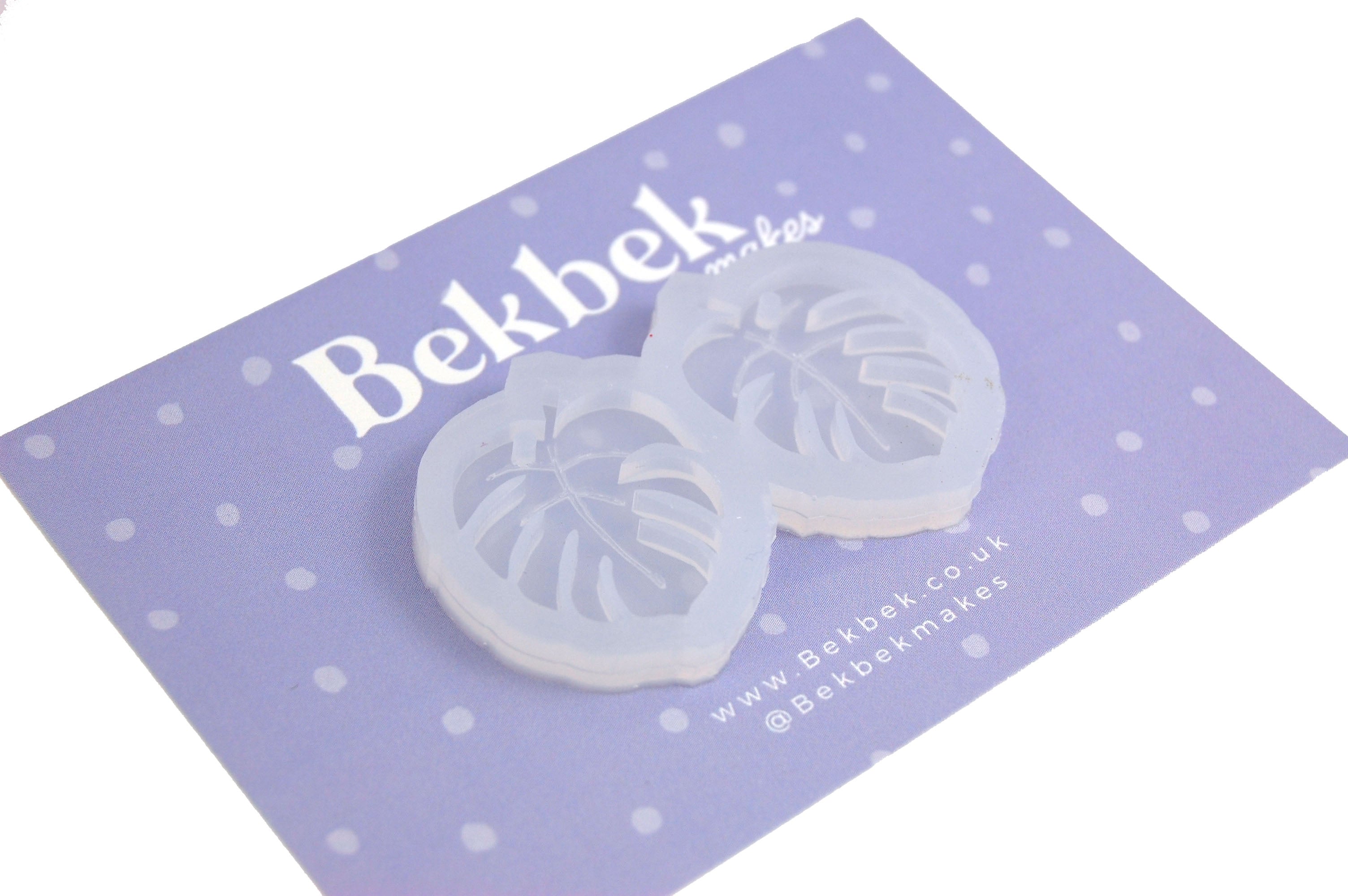 Medium Tropical Leaf Reusable Silicone Mould