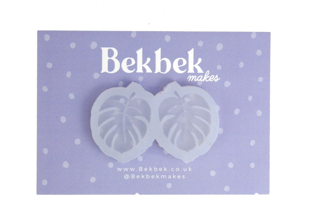 Medium Tropical Leaf Reusable Silicone Mould
