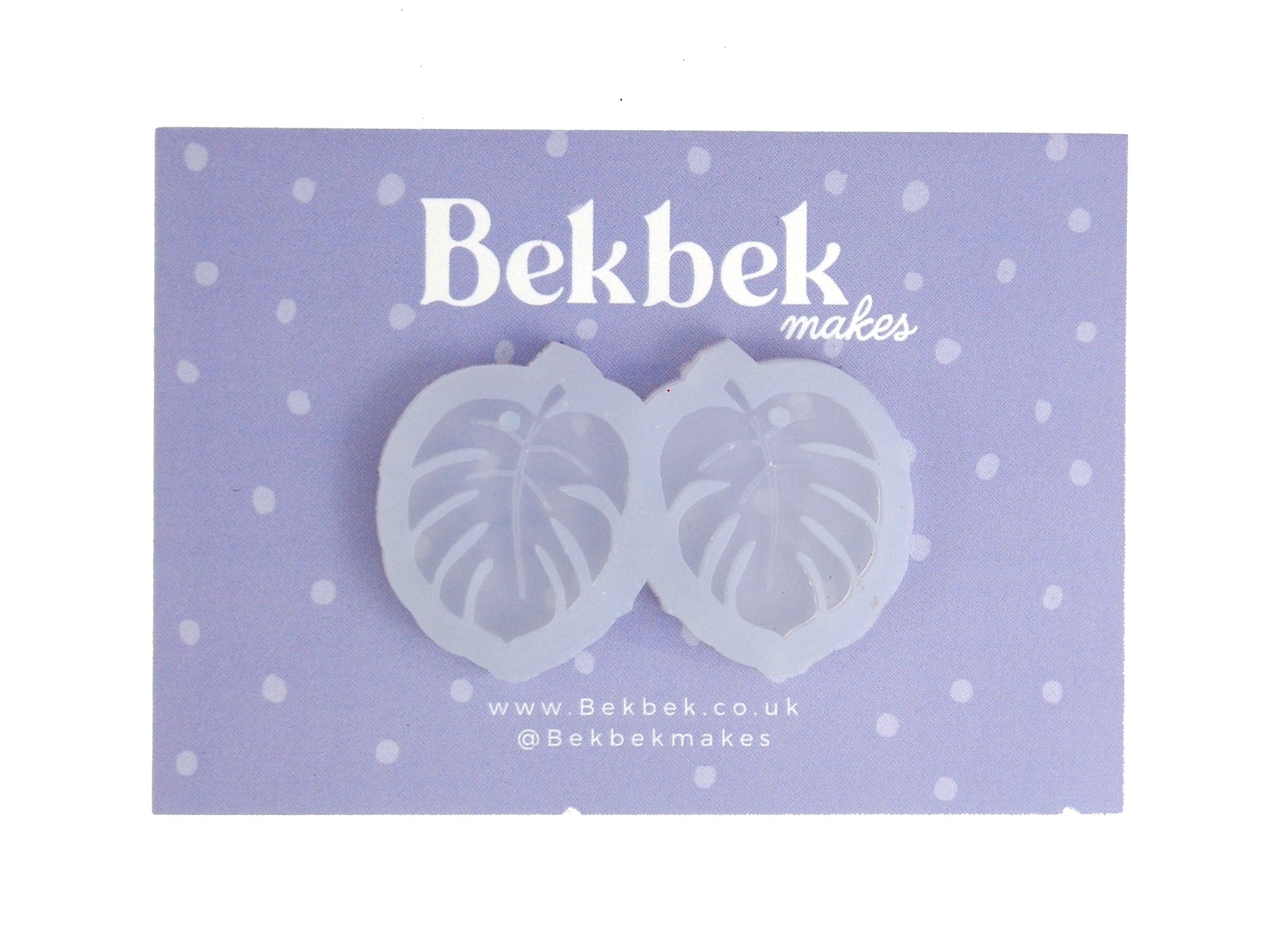Medium Tropical Leaf Reusable Silicone Mould