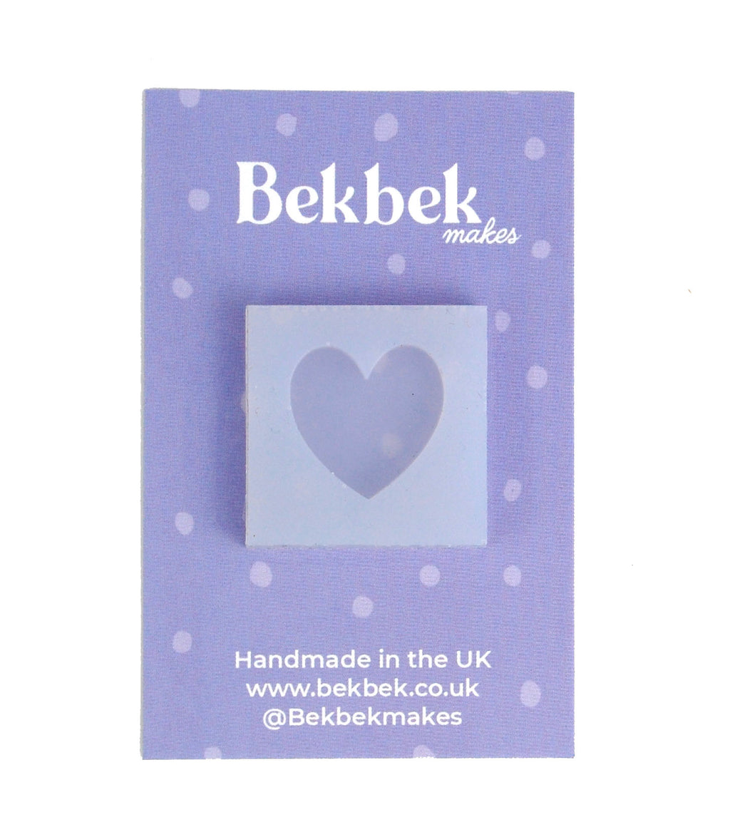 Heart Reusable Silicone Mould