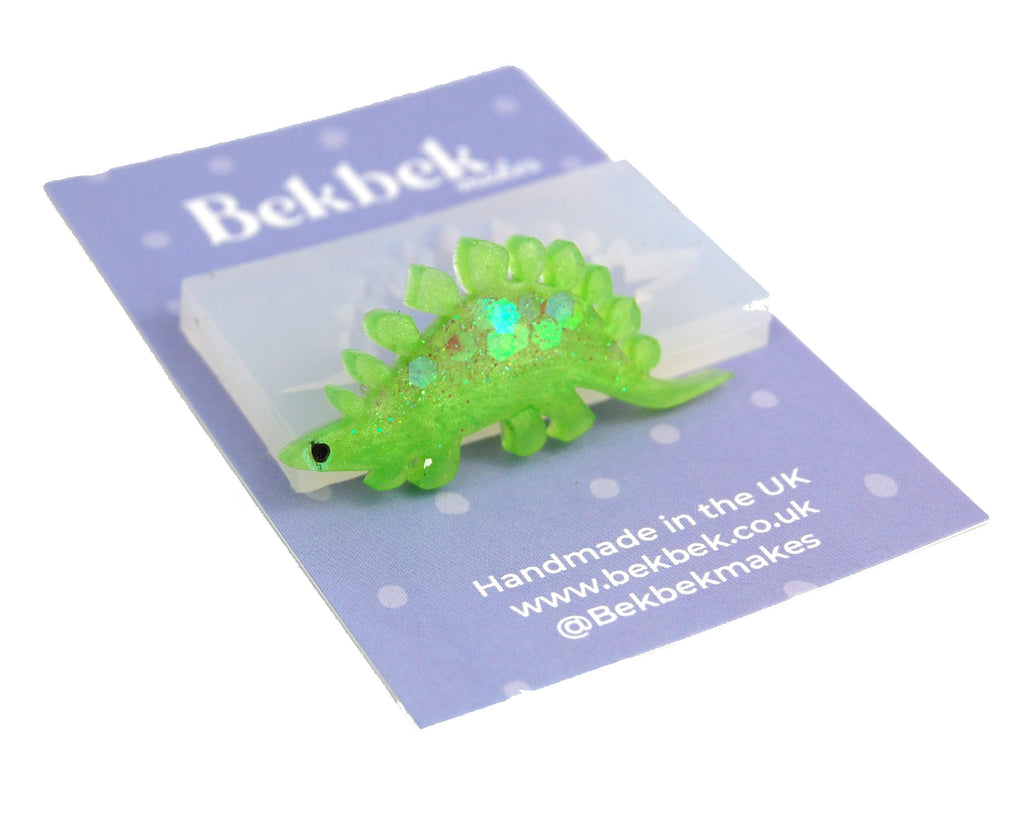 Stegosaurus Dinosaur Reusable Silicone Mould