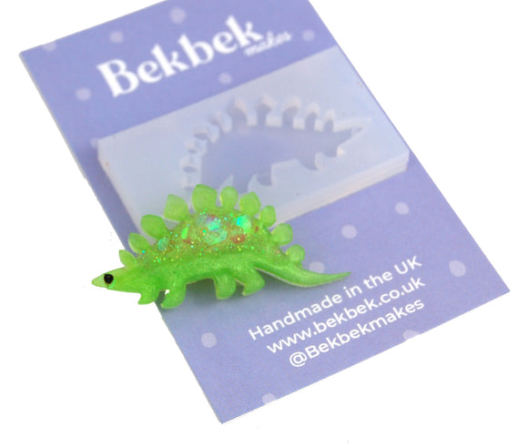 Stegosaurus Dinosaur Reusable Silicone Mould