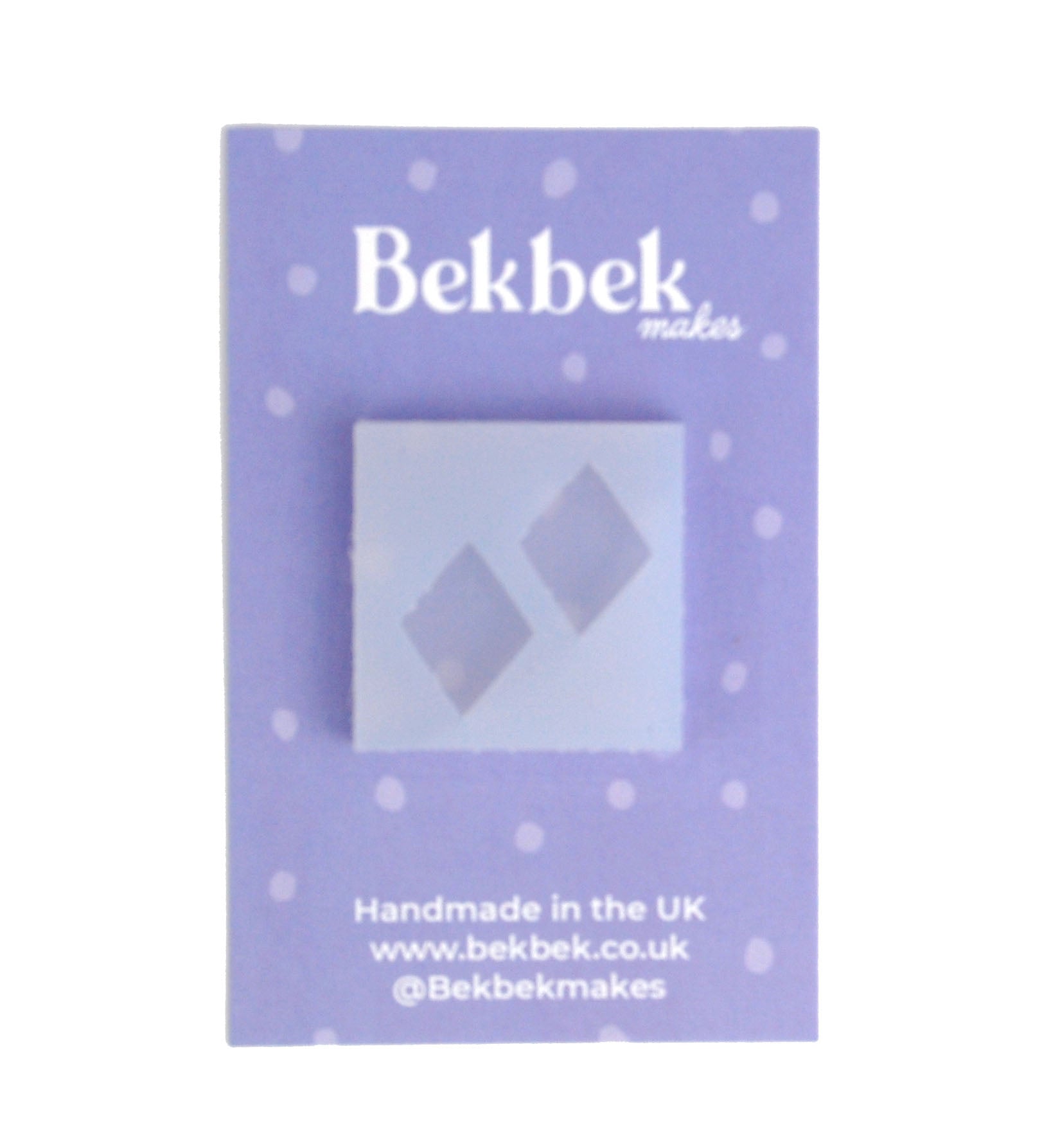 Diamond Earrings Reusable Silicone Mould
