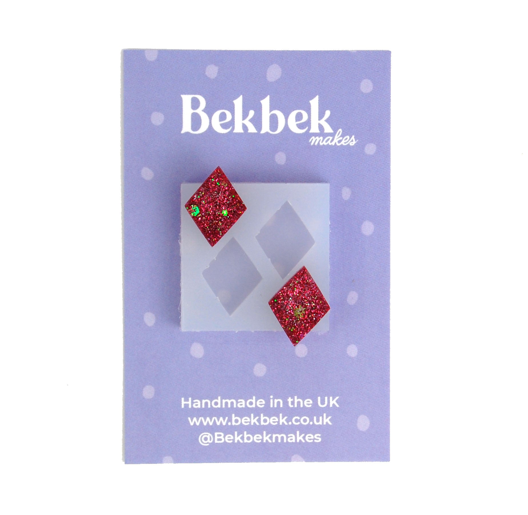 Diamond Earrings Reusable Silicone Mould