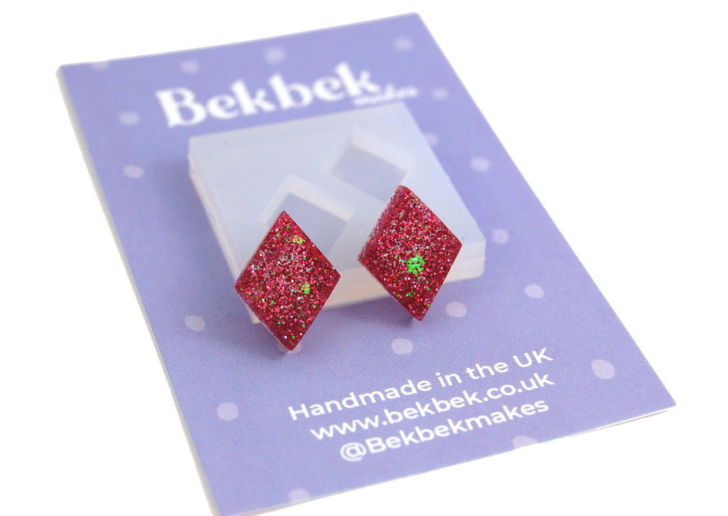 Diamond Earrings Reusable Silicone Mould