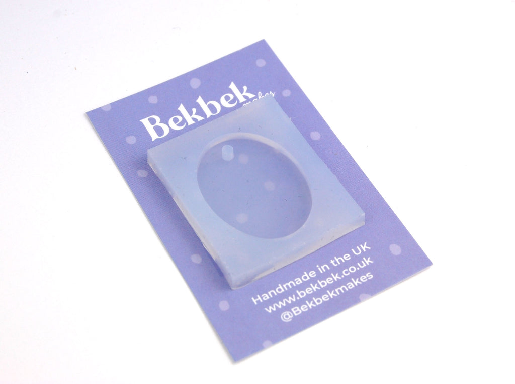 Oval Reusable Silicone Mould
