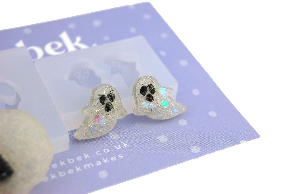 Skull & Ghosts Reusable Silicone Moulds - Big and Small