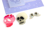 Skull & Ghosts Reusable Silicone Moulds - Big and Small