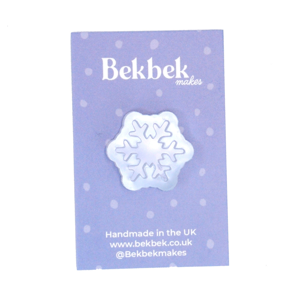 Snow Flake Reusable Silicone Mould