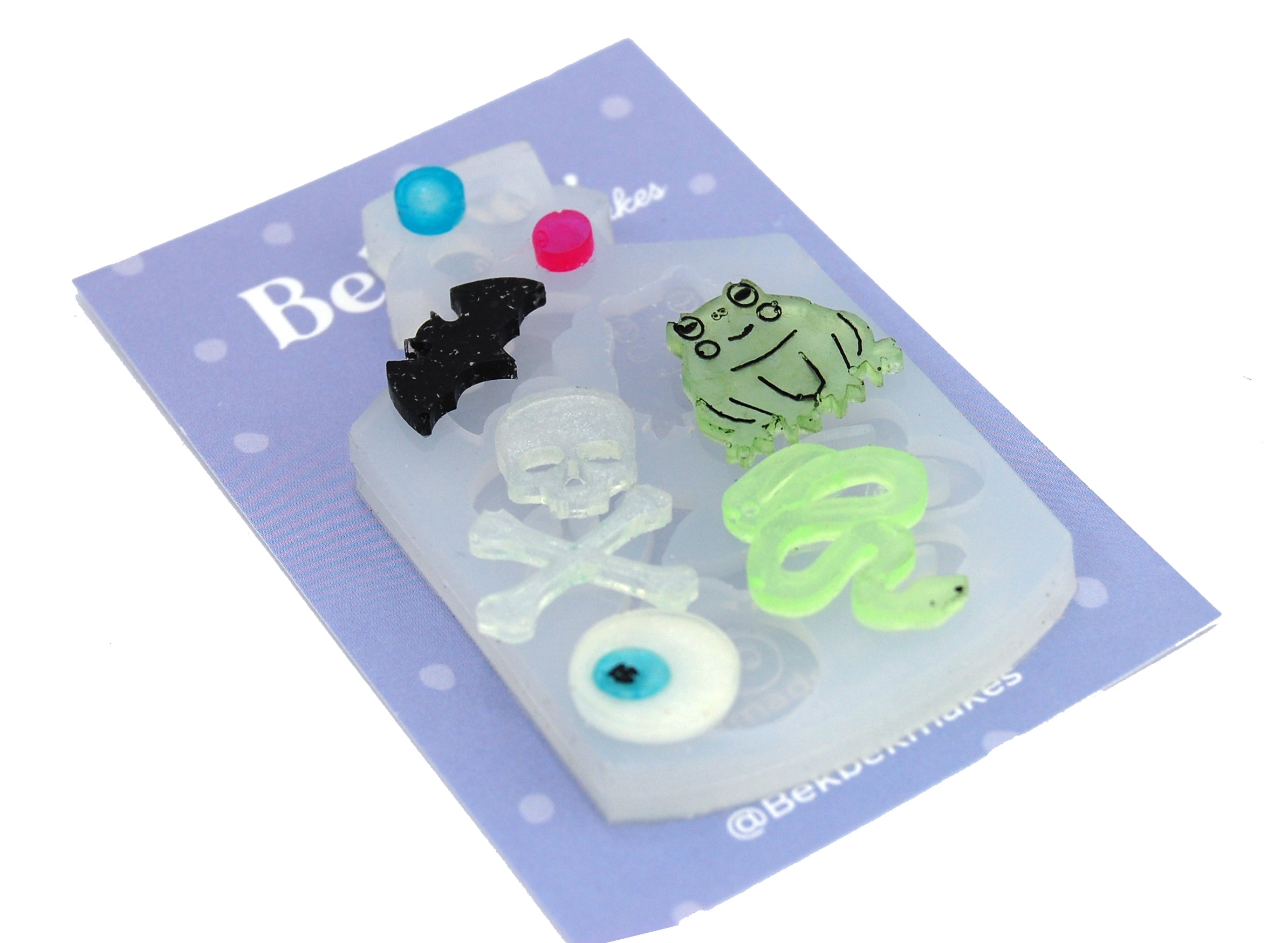 Halloween Embellishments Reusable Silicone Mould