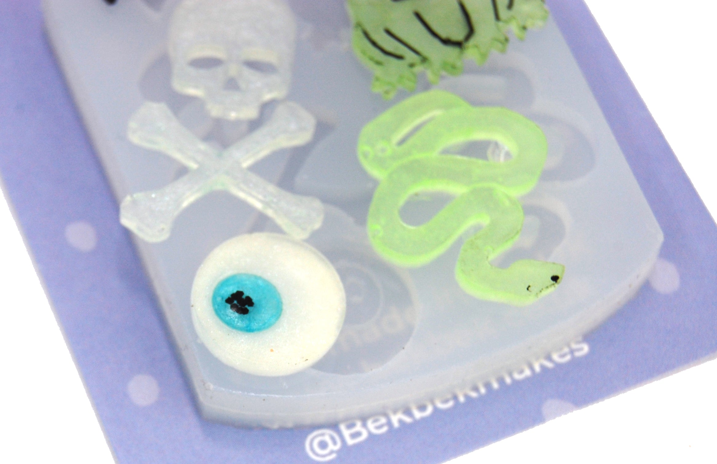 Halloween Embellishments Reusable Silicone Mould