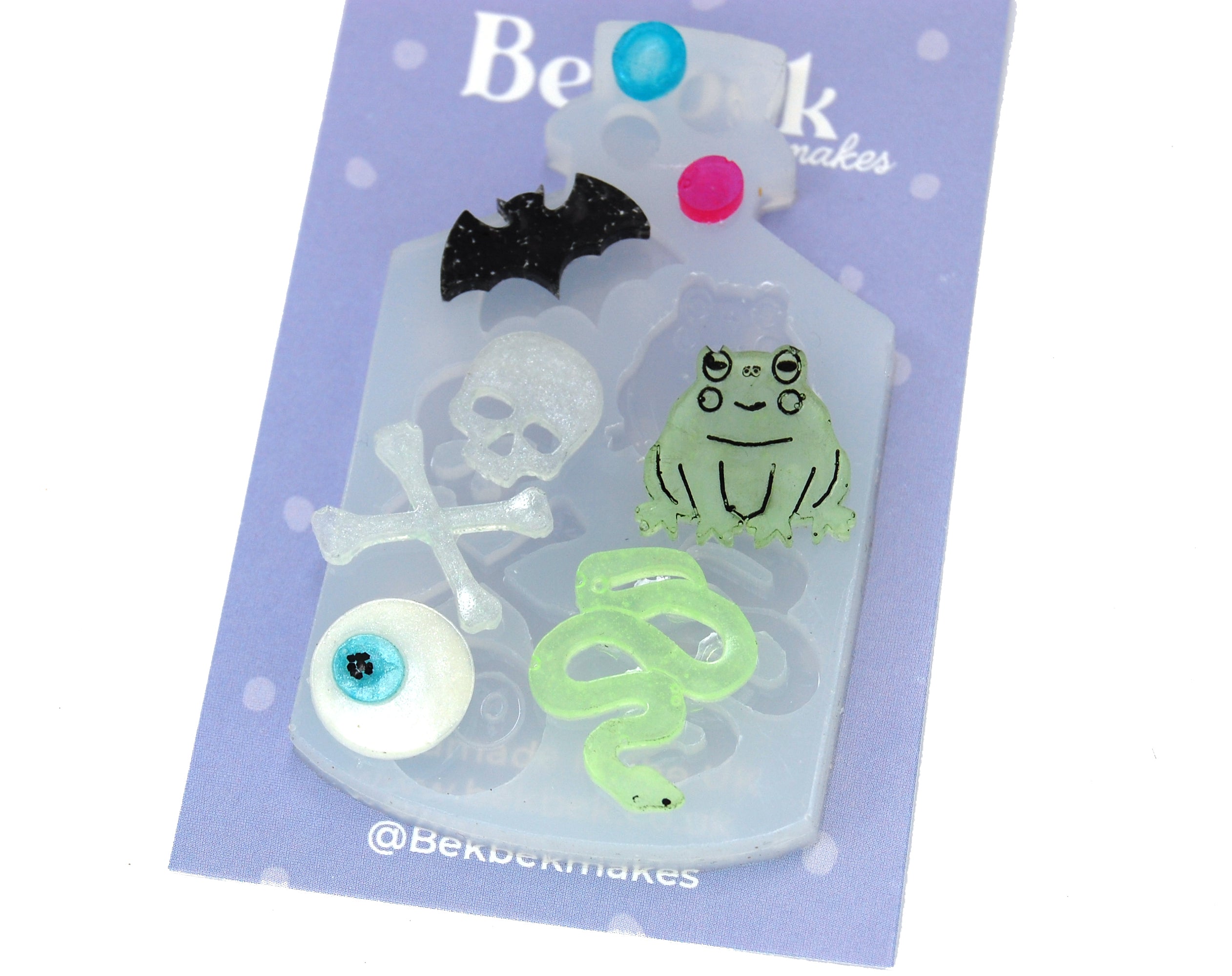 Halloween Embellishments Reusable Silicone Mould
